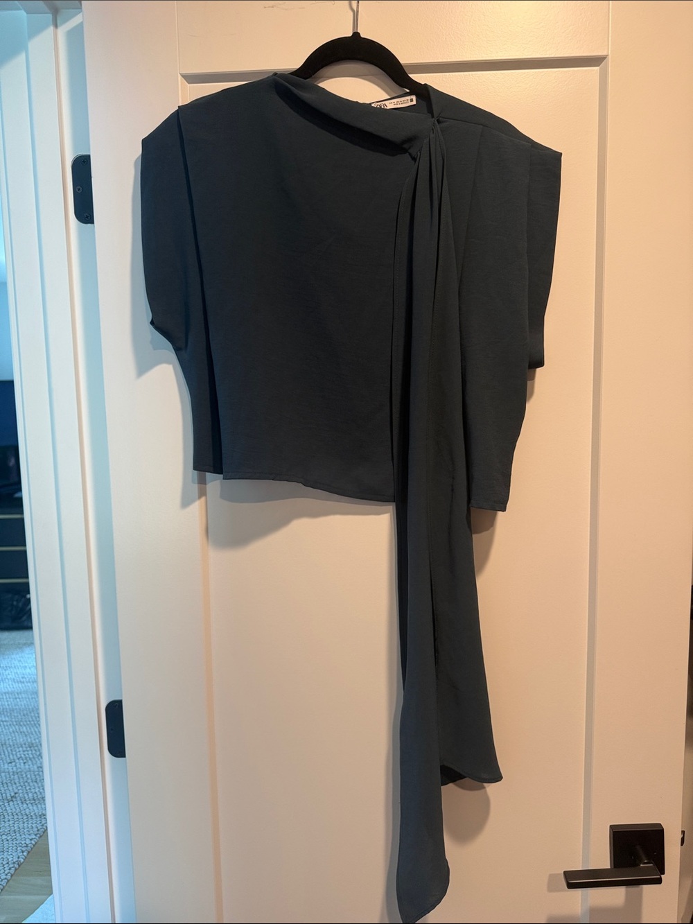 Zara Navy Blouse